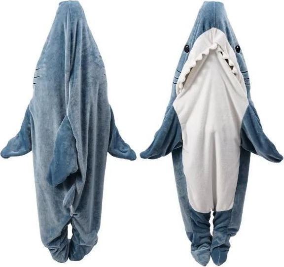Actual product image MU Style Shark Blanket (170 x 170 cm)