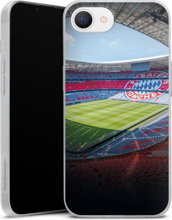 Produktbild DeinDesign Slim Case für Apple iPhone 16e Silikon Hülle Ultra Dünn Handyhülle FC Bayern München FCB Stadion (Apple iPhone 16e)