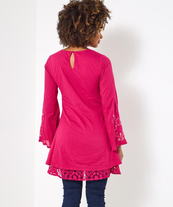 Image du produit Joe Browns Pink Embroidered Dress (36)