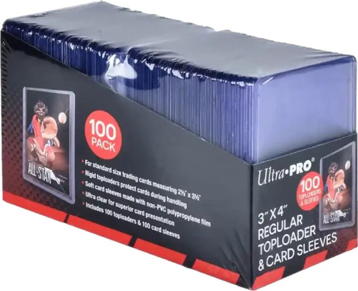 Ultra Pro Toploader Regular 35pt & Soft Penny Sleeves Bundle