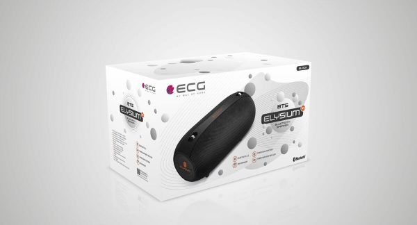 Actual product image ECG Wireless speaker BTS X1 Black (12 h)
