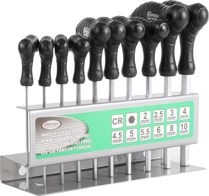 Actual product image ProPlus Hex key t wrench 10 pieces long