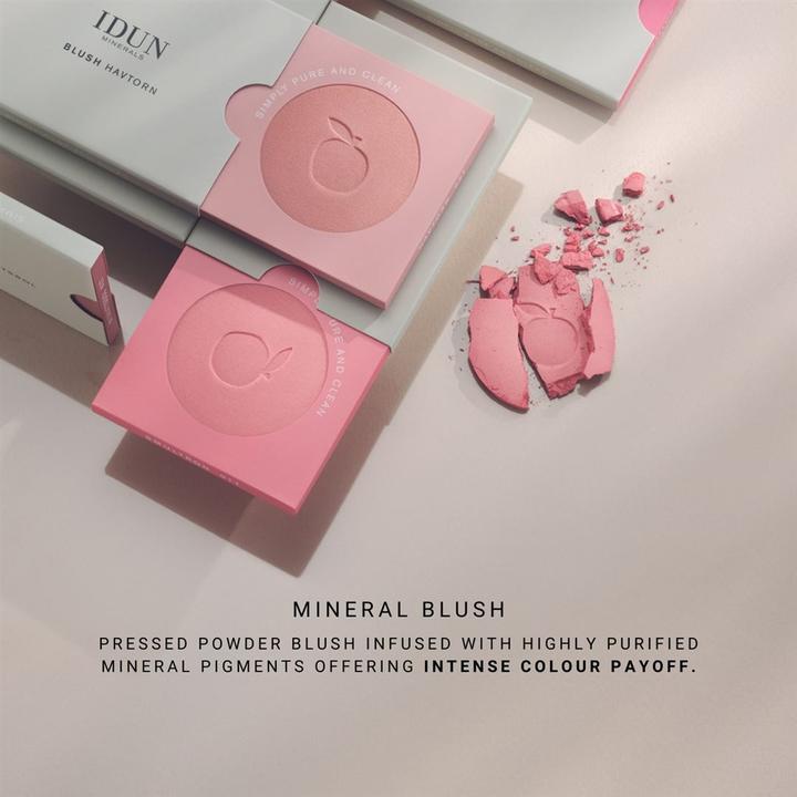 Image du produit IDUN Minerals Rouge/Blusher Akerbär coral (022 Akerbar pour les femmes)