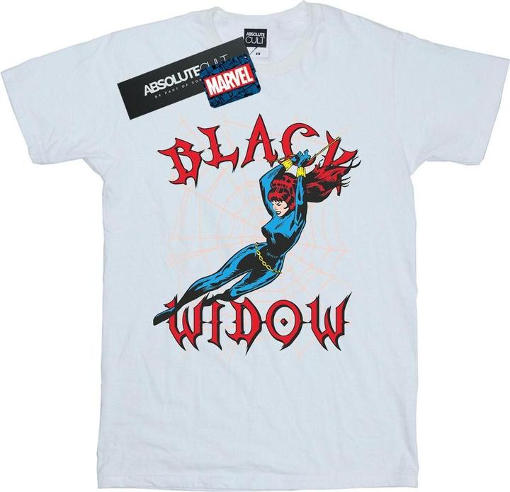 Actual product image Mens Black Widow Web T-Shirt (3XL)