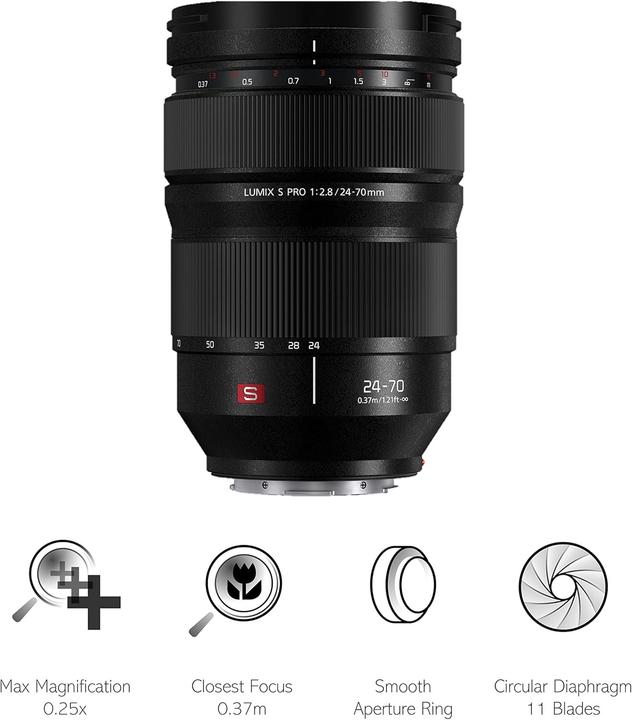 Produktbild Panasonic Lumix S Pro 24-70mm f/2.8 (Leica L, Vollformat)