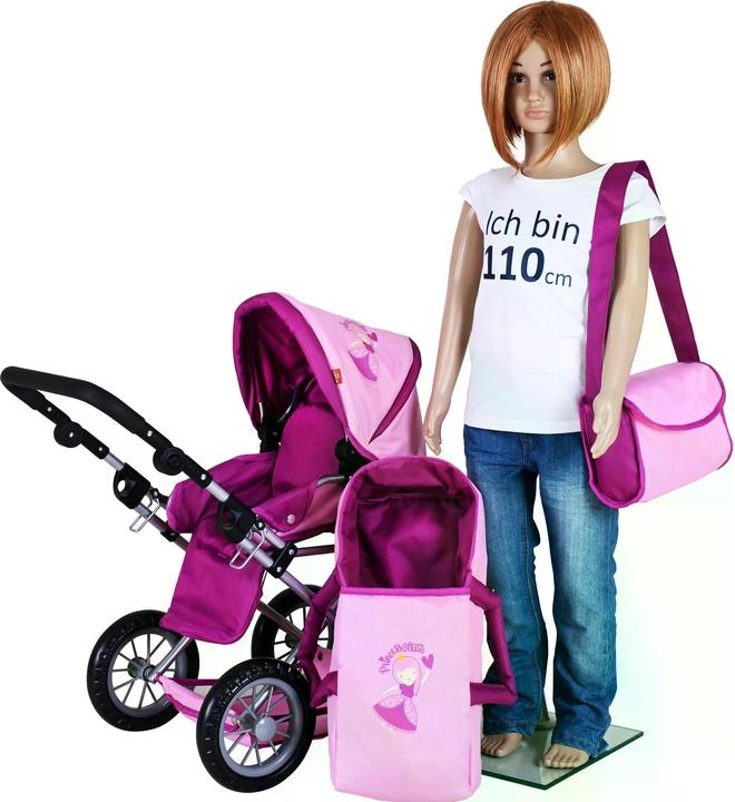 Produktbild Knorrtoys Puppenwagen Ruby - "princess pink"