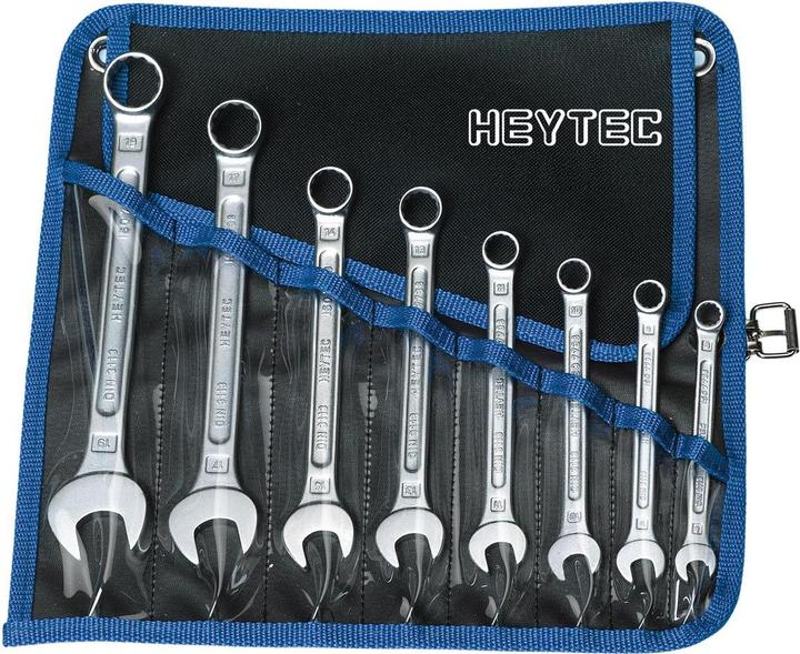 HEYTEC Combination spanner set 8/10/12/13/14/15/17/19 mm (19 mm)
