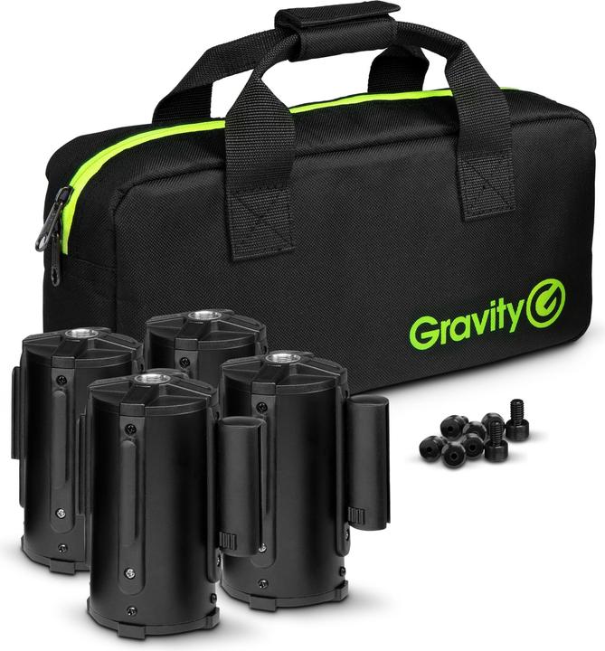Immagine prodotto Gravity SA BELT 1 B SET 1 4 cassette per cinture di sicurezza (Morsetto per stativo)