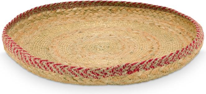 Actual product image PIP Studio Winter Wonderland Jute Tray Gold 31 cm