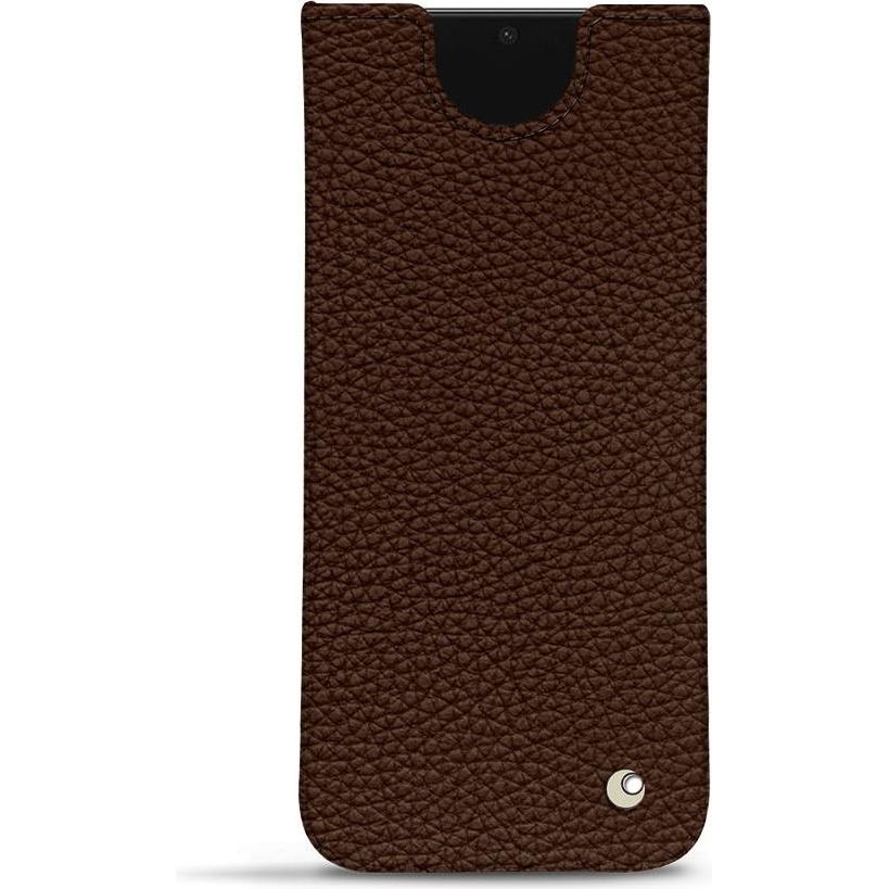 Noreve Lederschutzhülle (Samsung Galaxy S23+), Smartphone Hülle, Braun