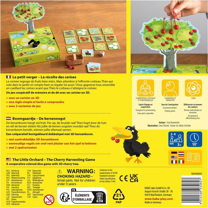 Immagine prodotto Haba Le petit verger (Tedesco, Inglese, Francese, Italiano, Olandese)