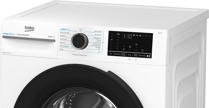Produktbild Beko BM3WFU48615W Waschmaschine 8 kg 1600 U/min (8 kg, Links)
