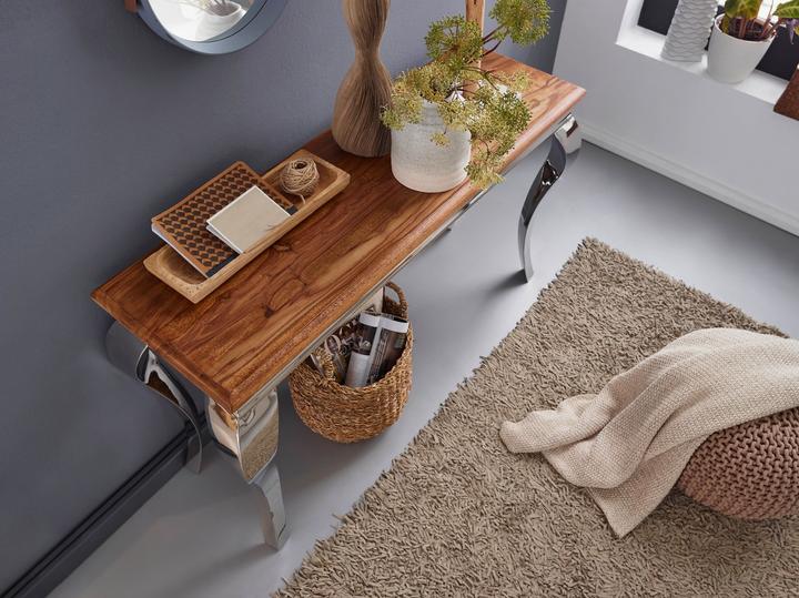 Produktbild FineBuy Konsolentisch Braun