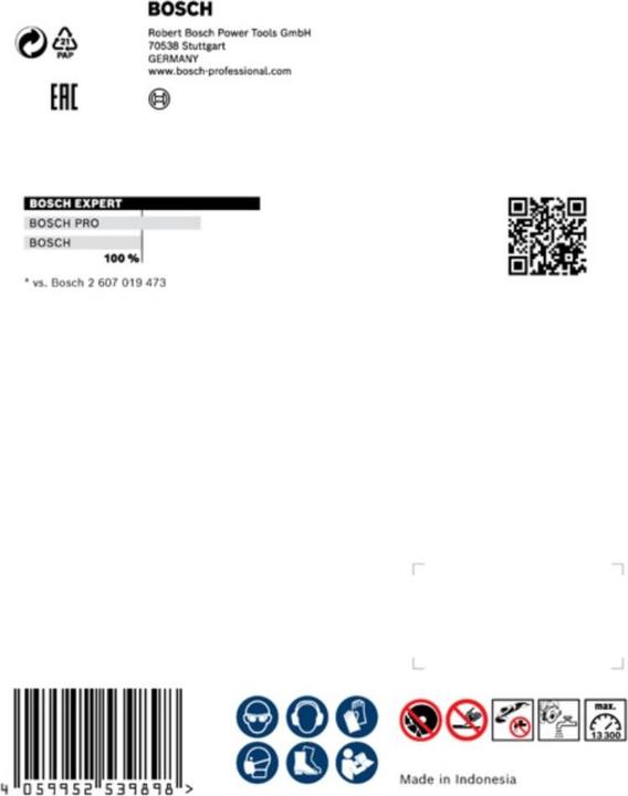 Produktbild Bosch Professional Zubehör EXPERT HardCeramic Diamanttrennscheiben, 115 x 22,23 x 1,4 x 10 mm