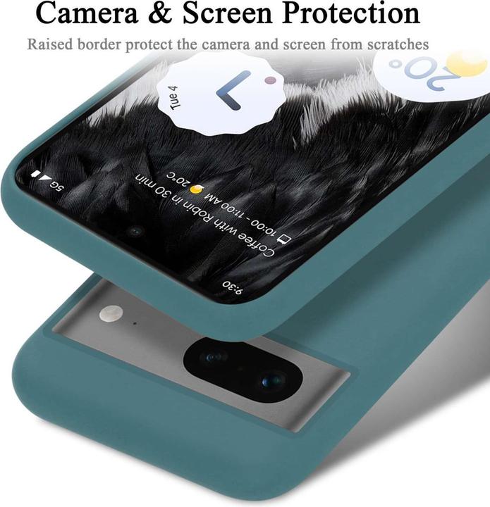 Image du produit Cadorabo Coque pour Google PIXEL 7 TPU Liquid Silicone Case (Google Pixel 7)