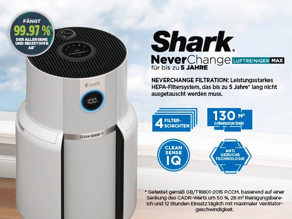 Produktbild Shark HP300EU (130 m²)