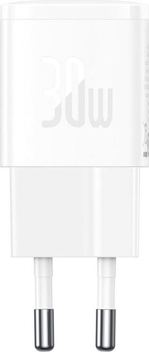 Actual product image Baseus - Wall Charger Cube Pro (CCXF000302) - Fast Charger, Type-C, 30W - White (30 W, 1 portion)