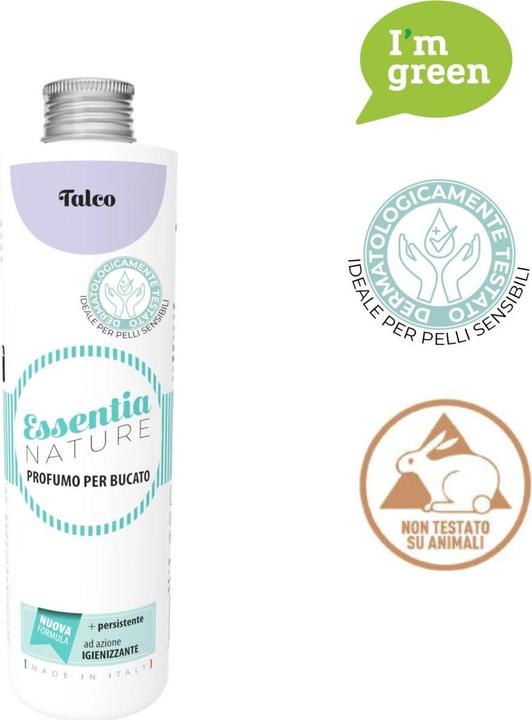 Actual product image Essentia Wäscheparfüm mit Talkum (25 Washing cycles, Liquid detergent)