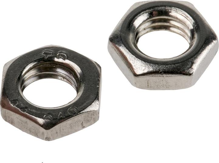 RS PRO M5 A4 S/Steel Locking Half Nut,Din 439 (M5)