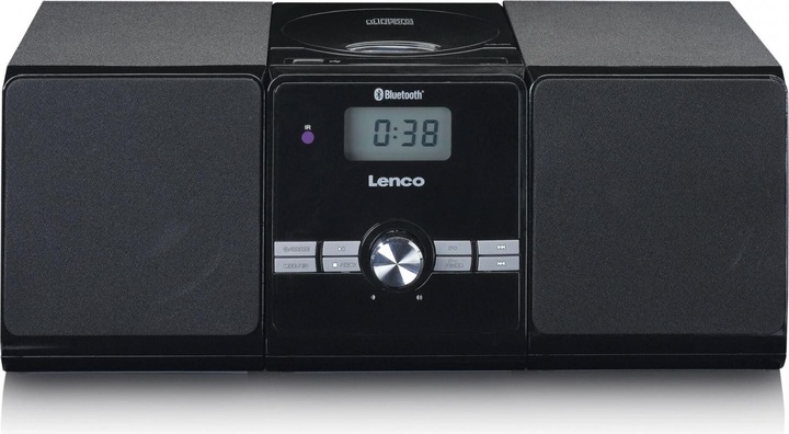 Image du produit Lenco MC-030BK (Bluetooth, Lecteur de CD, 2x 10 W)