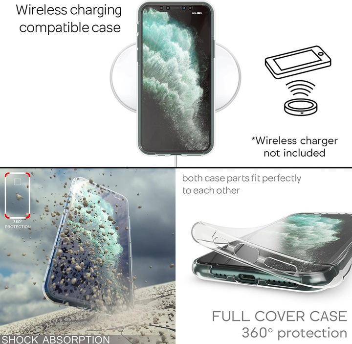 Produktbild Nalia 360 Grad Hülle (Apple iPhone 11 Pro)