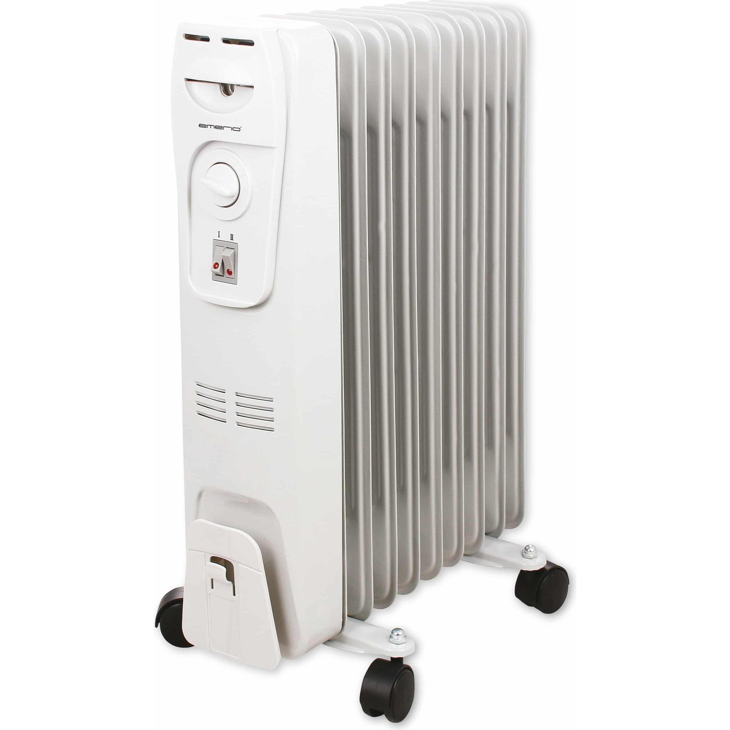 Emerio Ölradiator HO-105589 2000 W, 9 Lamellen, Heizkörper, Weiss