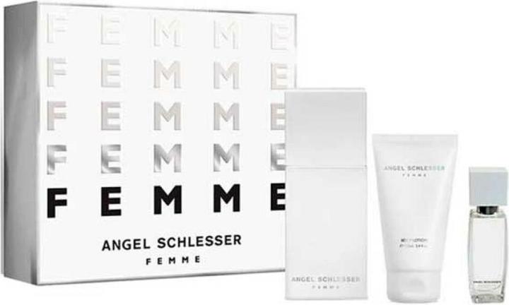 Angel Schlesser Femme Eau De Toilette Spray 100ml Set 3 items (Perfume set)