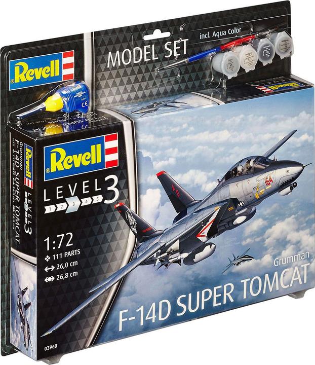 Actual product image Revell Model Set F-14D Super Tomcat