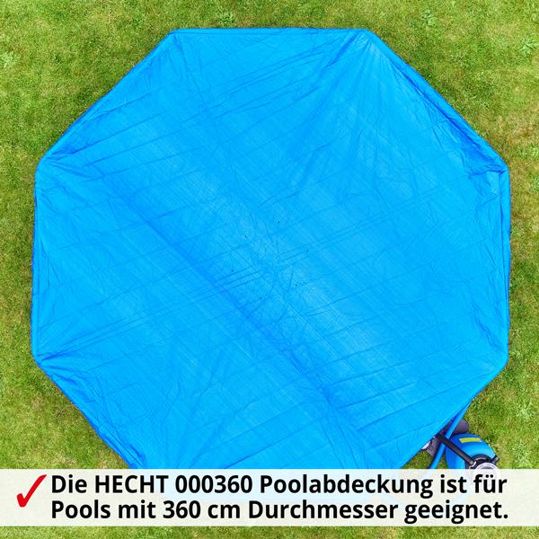 Actual product image Hecht Poolabdeckung