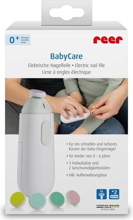 Actual product image Reer BabyCare electric nail file