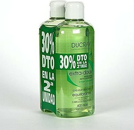 Produktbild Ducray equilibrante champu 2x400ml (800 ml, Flüssiges Shampoo)