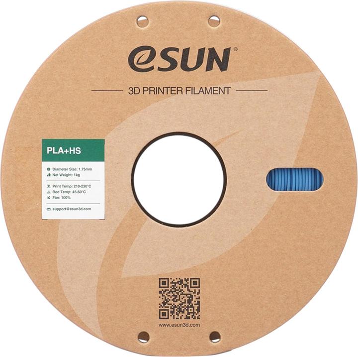 Actual product image eSUN Filament PLA+ High Speed Dunst Blau 1.75mm 1000g (PLA, 1.75 mm, 1000 g)