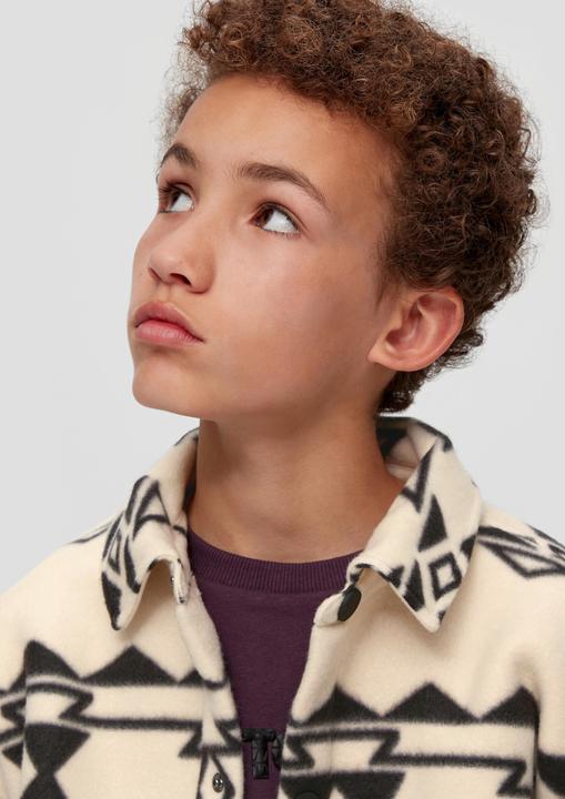 Immagine prodotto s.Oliver Indoor-Jacke Overshirt mit Teddyfutter (L)