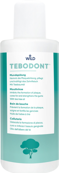 Immagine prodotto Tebodont Colluttorio all'olio di tea tree senza fluoruro (400 ml, Collutorio)