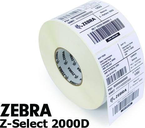 Immagine prodotto Zebra Z-Select 2000D, White, Paper, Thermal transfer, 7.6 cm, 1890 pc(s), 1890 pc(s) (7.60 cm)