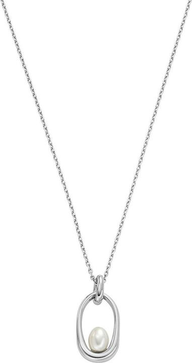 Actual product image Skagen Agnethe Pearl Necklace (Stainless steel, 41 cm)
