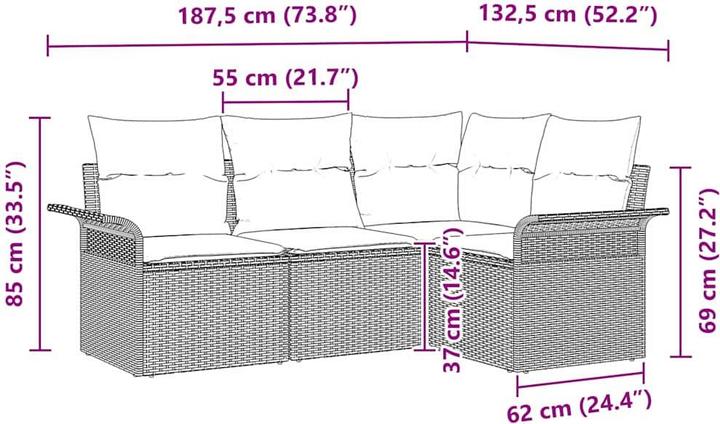 Produktbild vidaXL Thiago