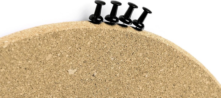 Actual product image Zeller Present Pinboard (Bulletin board, 44 x 44 cm)