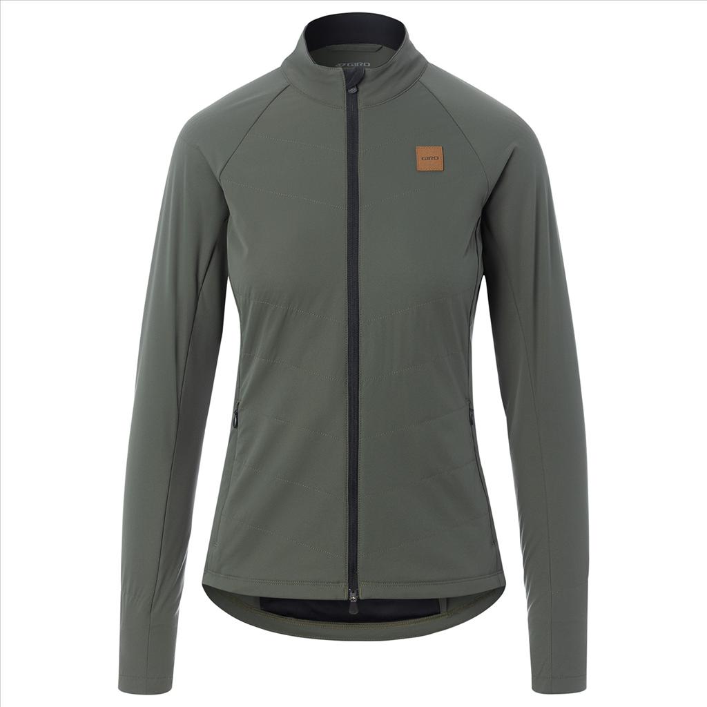 Giro, Damen, Velojacke, W Cascade Insulated Jacket (L), Grün, L