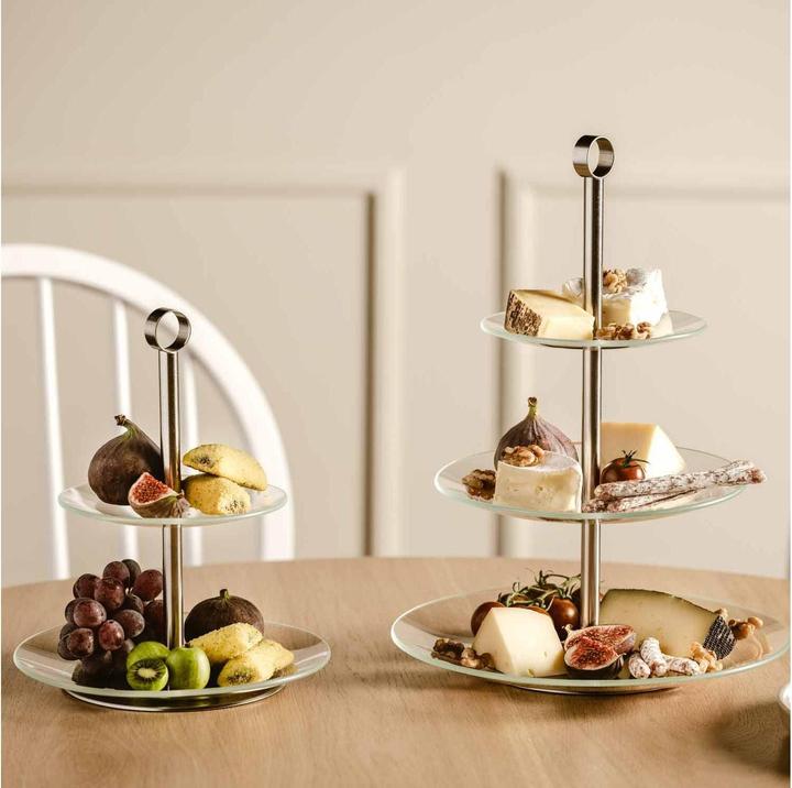 Actual product image Leonardo Etagere Cena 2-teilig, Silber