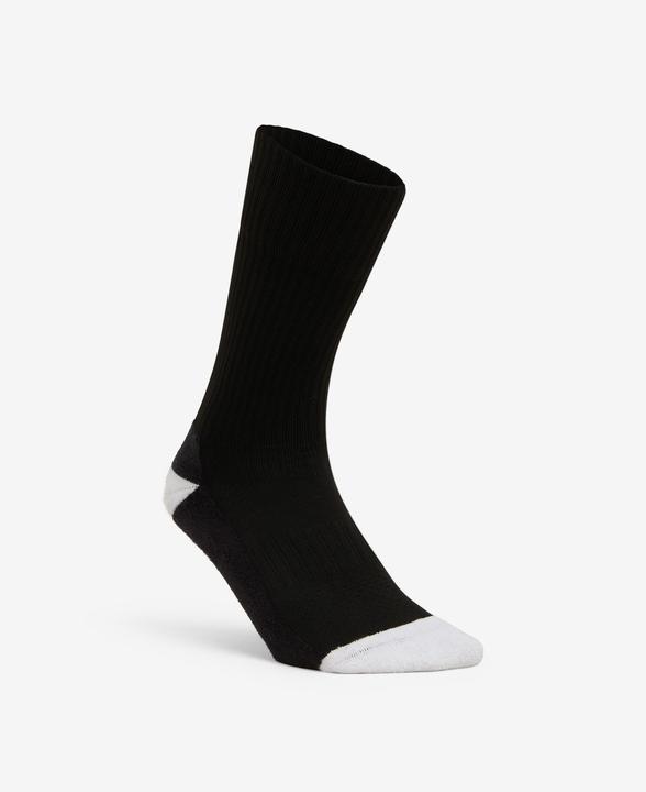 Kipsta Damen/Herren Handball Socken Mid - H500 1 Paar schwarz/weiss (39 - 42)