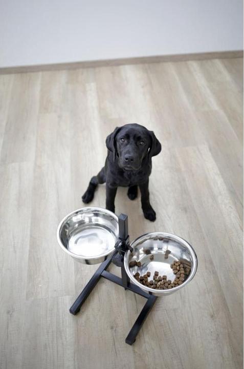 Actual product image Kerbl Futterbar inkl. Näpfe 2x2800ml (280 cl)