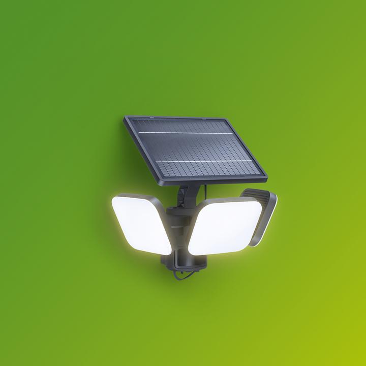 Actual product image Philips Outdoor Ultra-Efficient Solar Zyren (4000 lm, IP65)