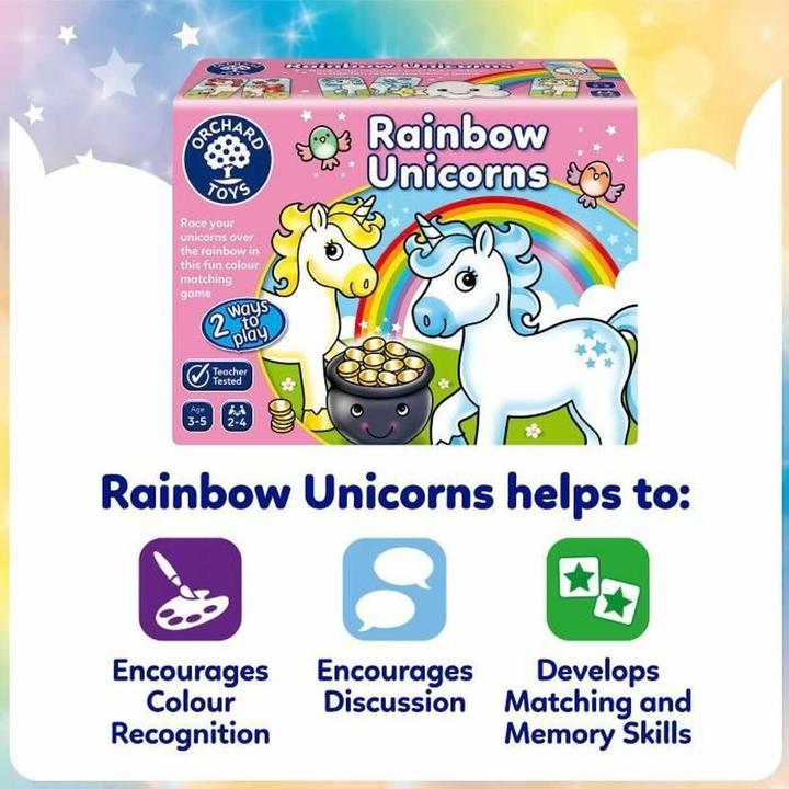 Actual product image Orchard Rainbow Unicorns (French, 2 - 4 Players)