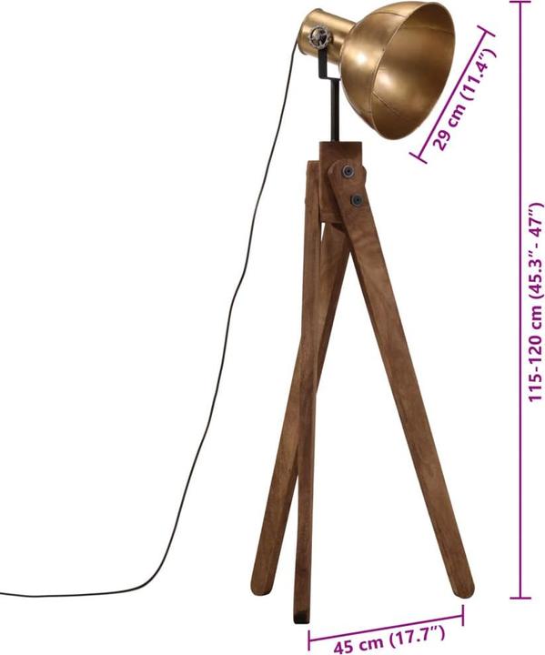 Produktbild vidaXL Stehlampe (E27)