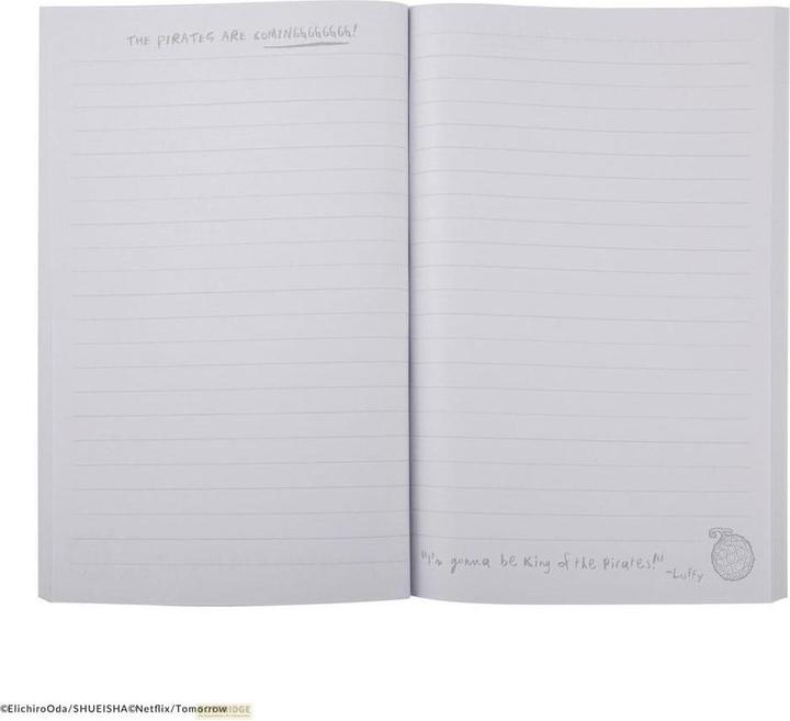 Image du produit Cinereplicas One Piece Carnet de notes Luffy (Couverture souple)