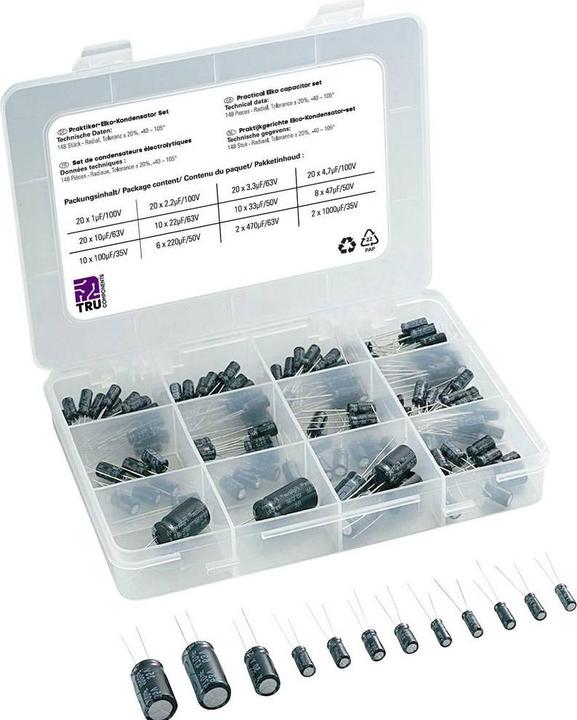 Actual product image Tru Components Elko-Sortiment II, 148 Teile