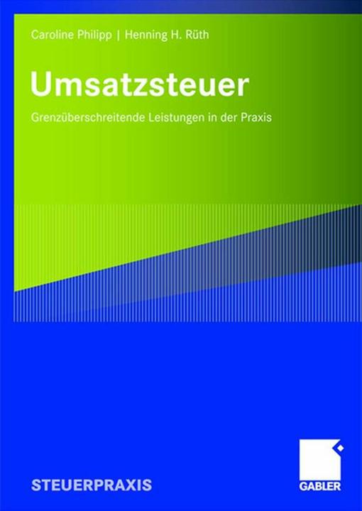 Produktbild Umsatzsteuer (Deutsch, Caroline Philipp Henning H. Rth, 2008)