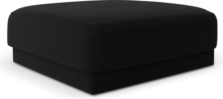 Actual product image Micadoni Boucle Pouf, "Miley", 1 Seat, 90x90x40Made in Europe (Sofa stool)