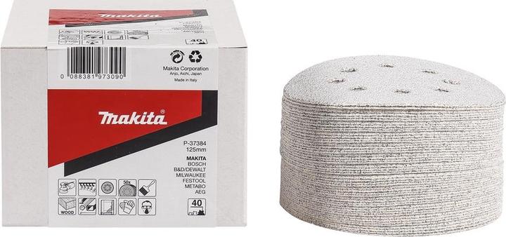 Immagine prodotto Makita Dischi abrasivi Ø 125 mm (K40)